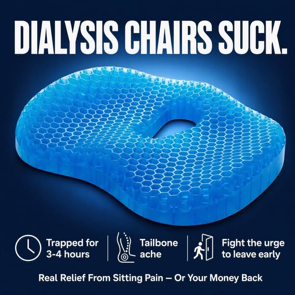 Trusted by 14,000+ seniors who were tired of foam cushions that flatten, shift, and stop working. - Stops ...