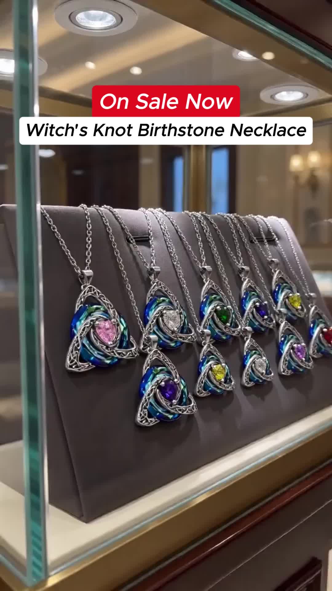 Unieke Keltische Ketting met Jouw Geboortesteen!