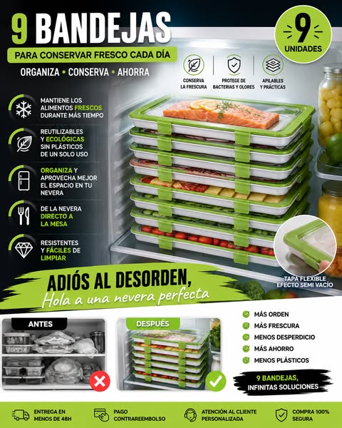 DALE UN CAMBIO A LA ORGANIZACIÓN DE TU NEVERA