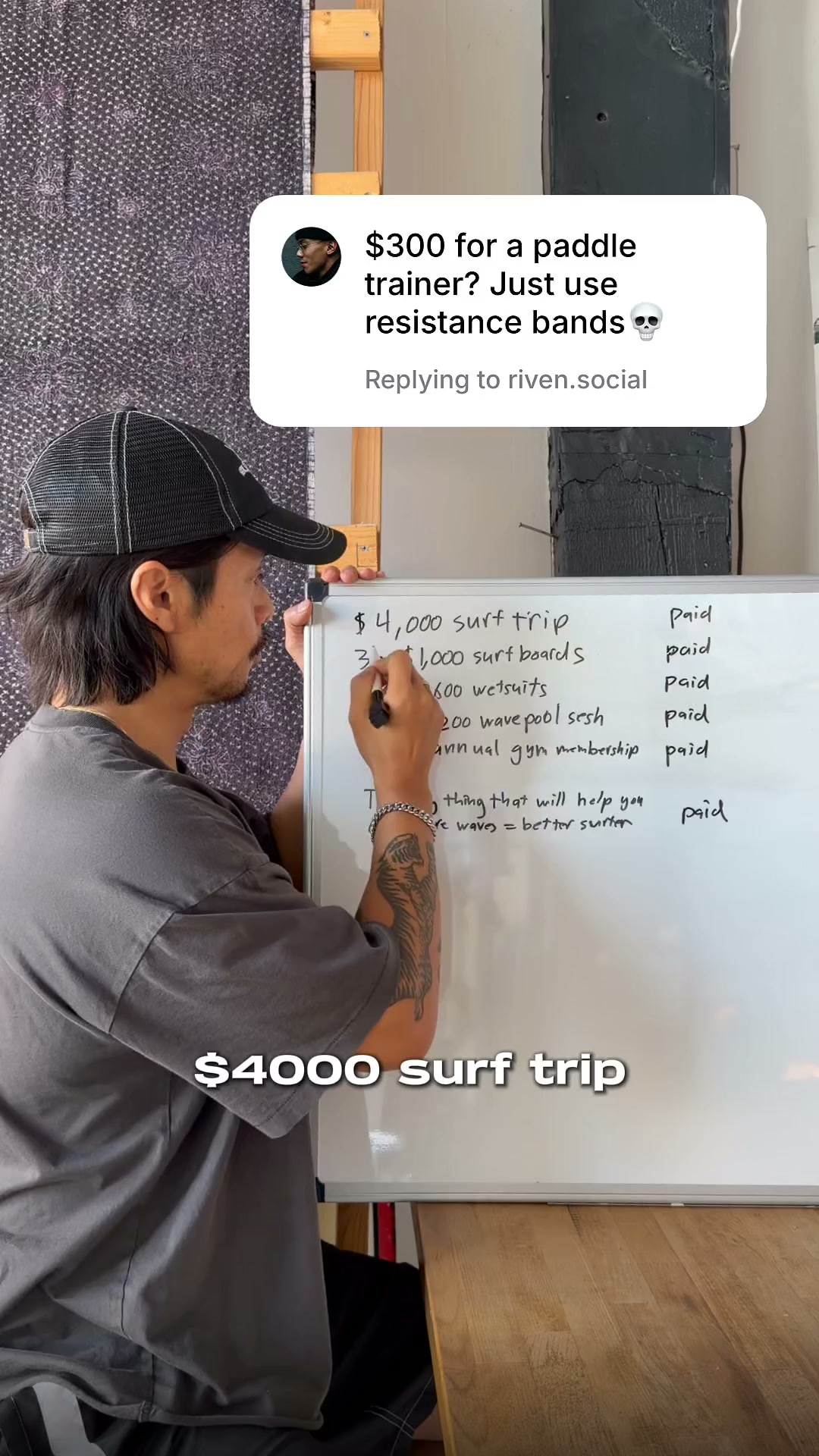 Train. Surf. Repeat