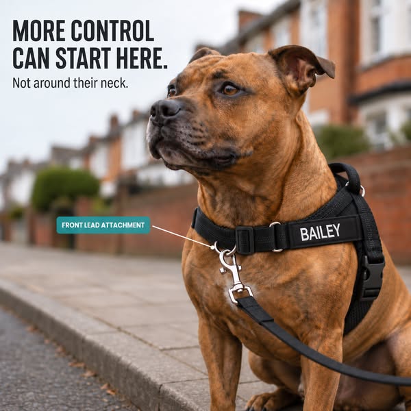 More Control. Less Pull on Their Neck.