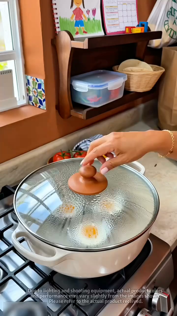 3-Cup Stainless Steel Egg Poacher, 3 Cavity Egg Steamer Mold with Handle, Reusable Egg Poaching Cups for Poached Eggs, Steamed Eggs, Breakfa