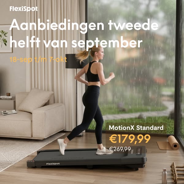 MotionX Standard — Nu €179,99 | T/m 7 okt.