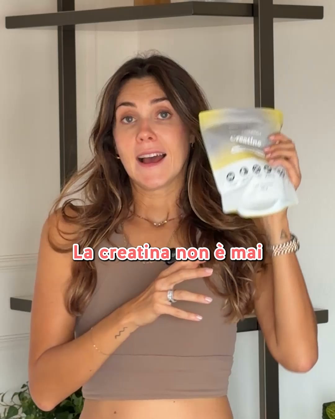 3 g di creatina. Niente polvere. Niente shaker.