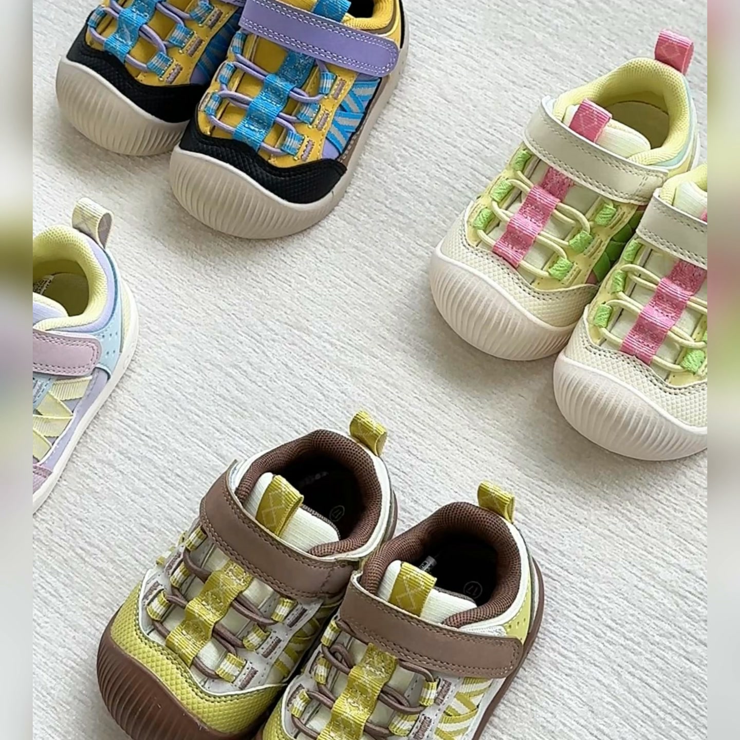 Baby Toddler Unisex Colorblock Outdoor Pre-Walker