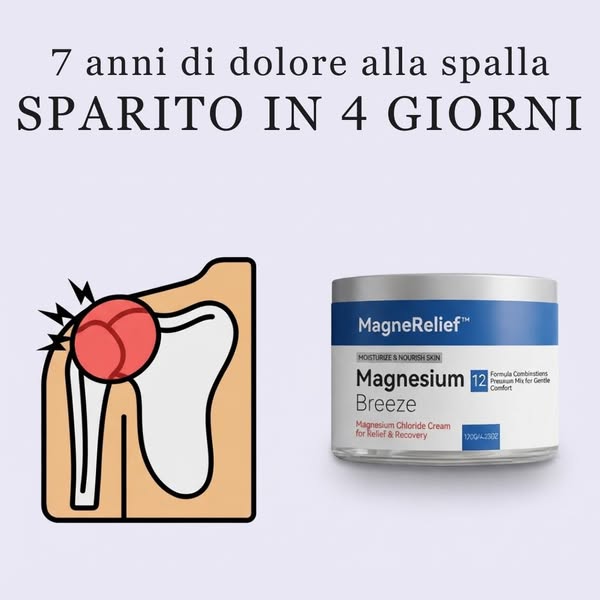 Il miglior minerale contro i dolori alla spalla?