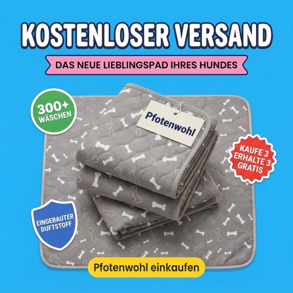 Wie wir jeden Hund stubenrein bekommen