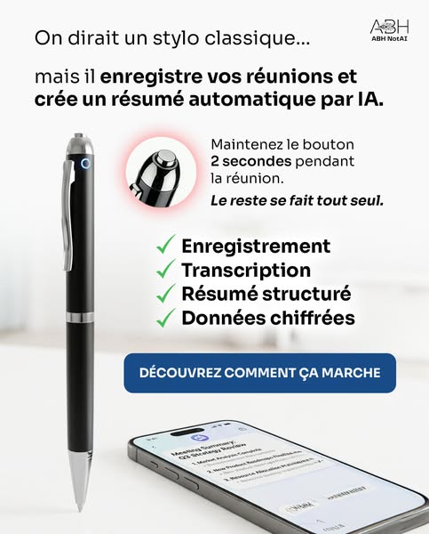 Capturez vos idées instantanément.