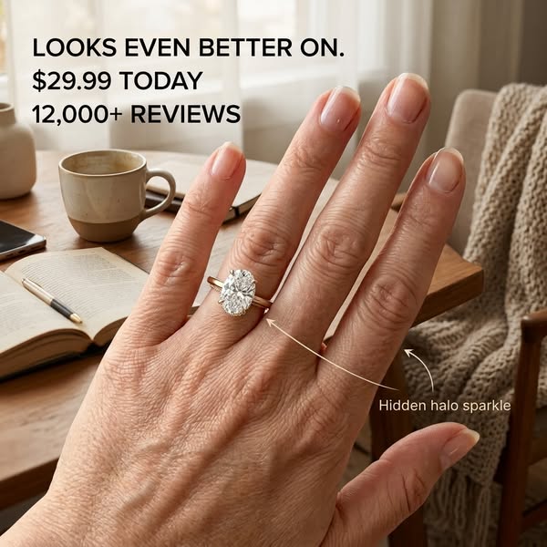 The Oval Everyone Notices — Only $29.99