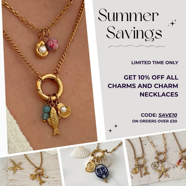 10% Off Charm Jewellery