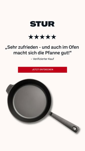 Eine Pfanne für die Ewigkeit.