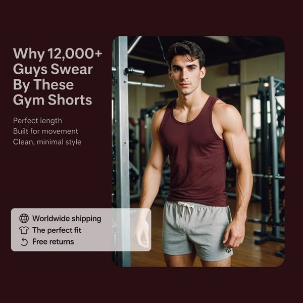 Cotton Gym Shorts