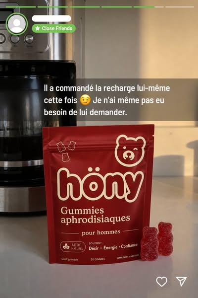 Tiens plus longtemps avec Hony