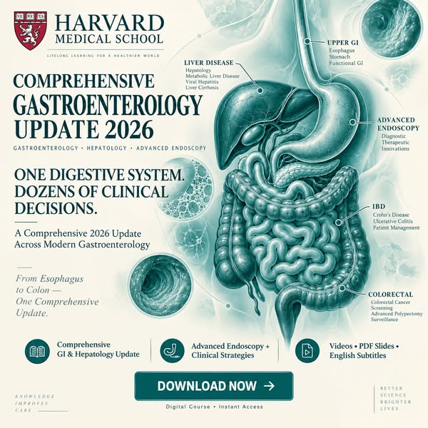 Harvard Gastroenterology 2026 – Medicalcourses