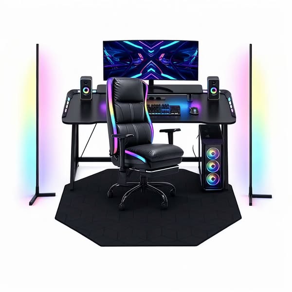The perfect, effortless setup. (Ready to play)