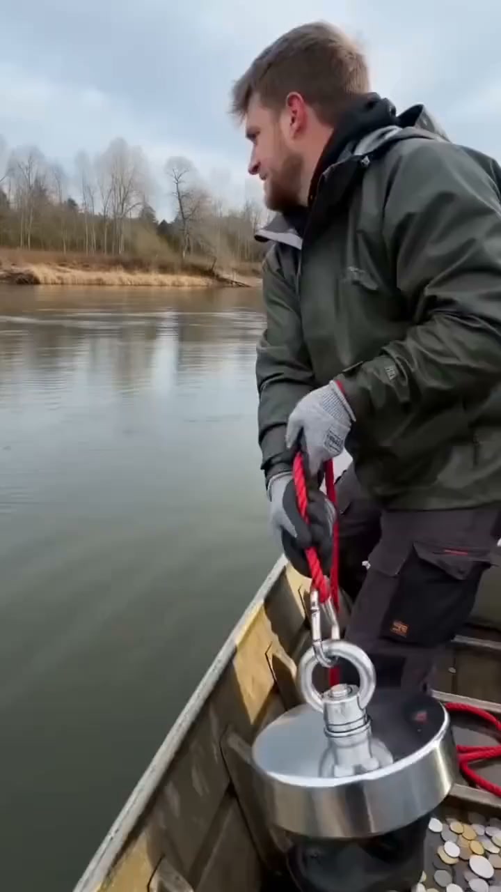 Heavy Duty Fishing Magnet,Magnet with Countersunk Eyebolt