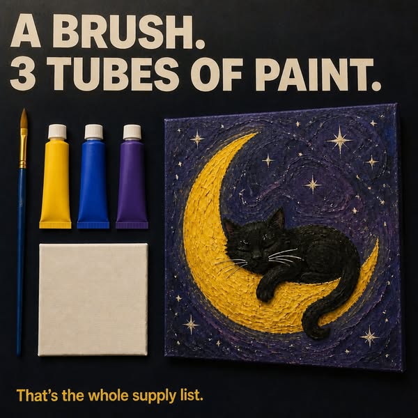 Learn The Modern Art Of Painting Dreamy Acrylic Cats