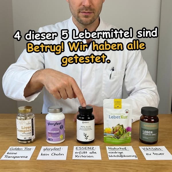 Lies diesen Test, bevor du ein Lebermittel kaufst!