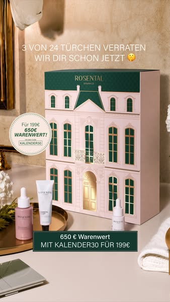Rosental Adventskalender – Jetzt 30€ sparen mit dem Code KALENDER30!