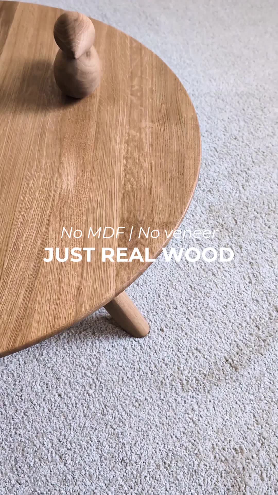Solid Oak. Timeless Design.