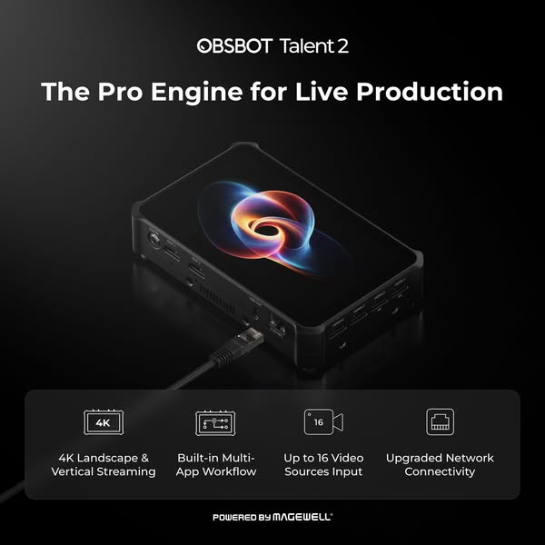 OBSBOT Talent 2