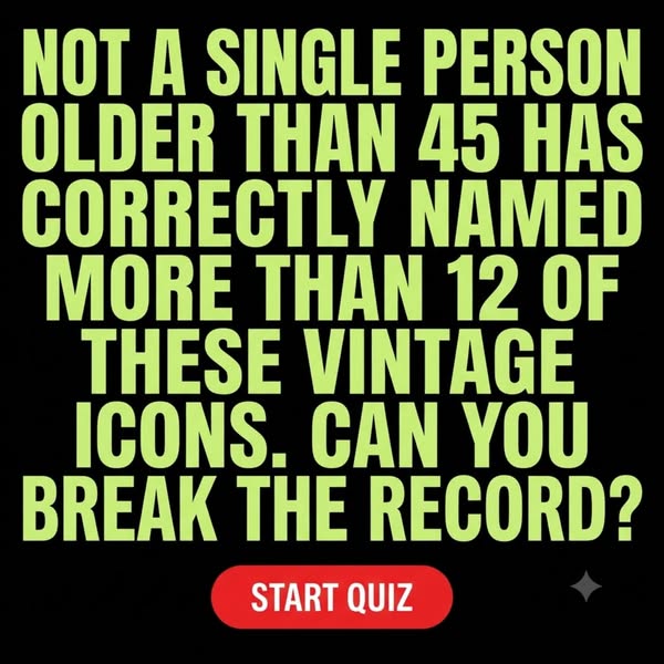 Can You Name These Classic Celebrities?
