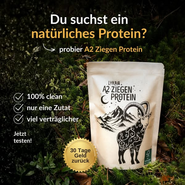 Natürliches Protein, nur eine Zutat