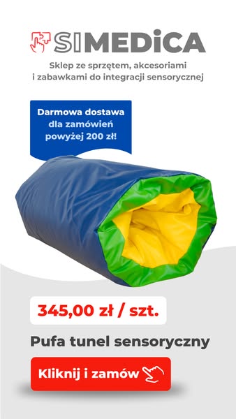 Sensoryczny tunel — zabawa i rozwój
