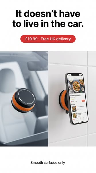 MagSafe Vacuum Car Mount