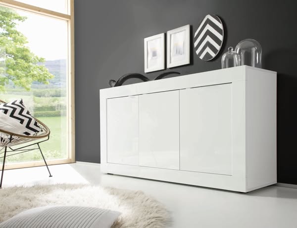 Buffet-Bahut Design 3 portes BERGAME