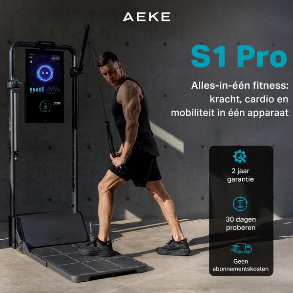 Alles-in-één: kracht, cardio, stretching