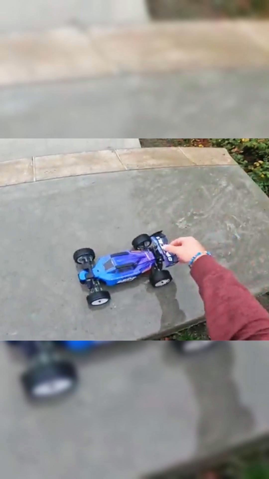 Think your RC car can survive this insane skatepark launch?