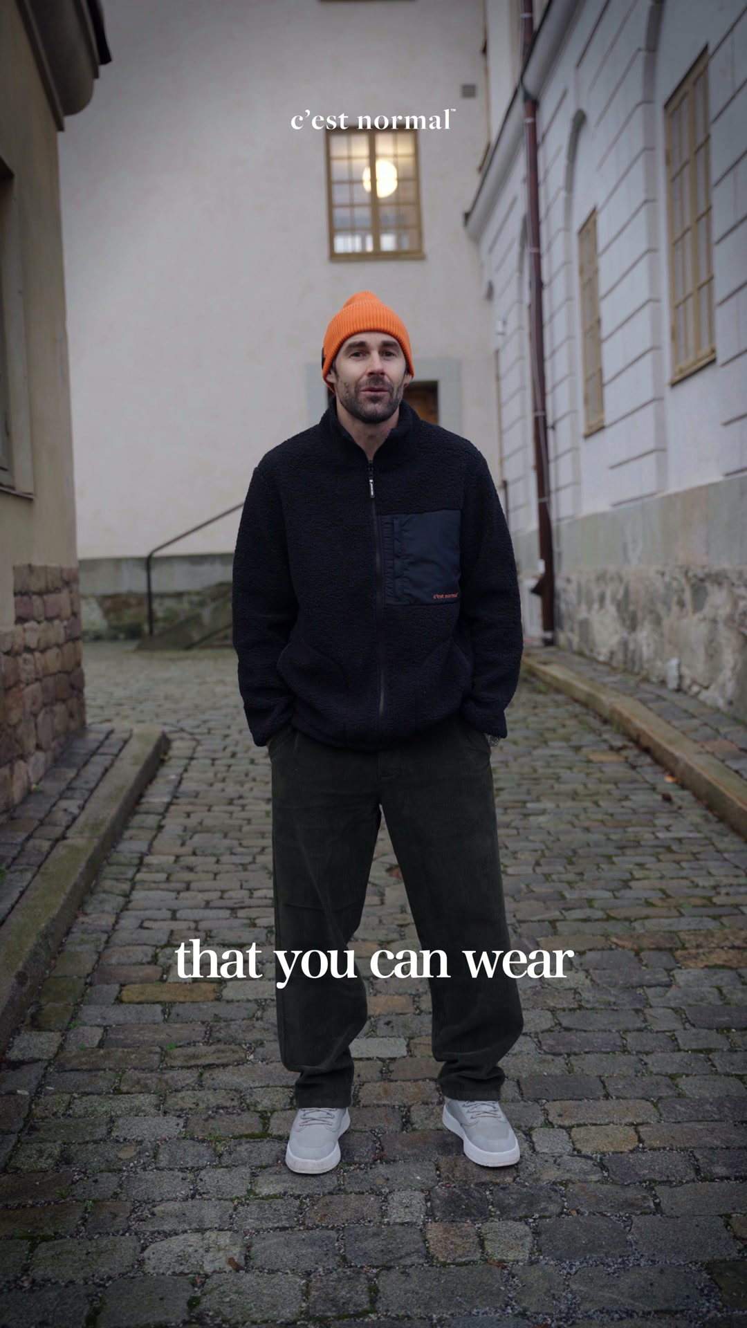 Corduroy Pants. Now in Green.
