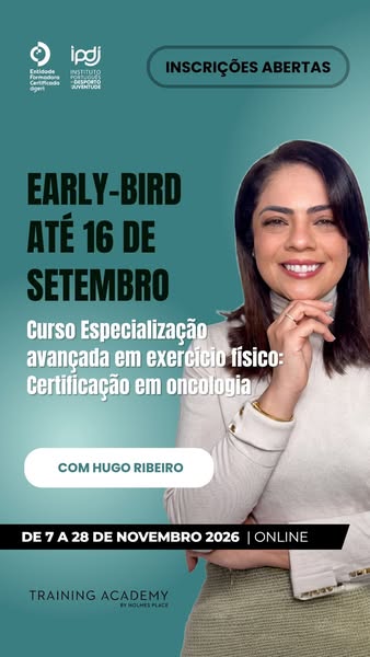 Especialização Avançada em Exercício Físico com Certificação em Oncologia