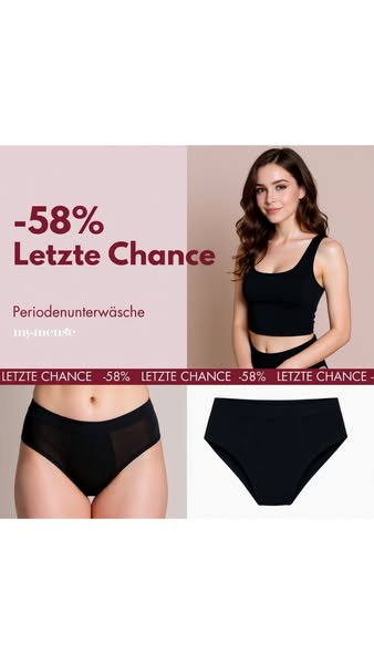 Shoppe jetzt Periodenunterwäsche!