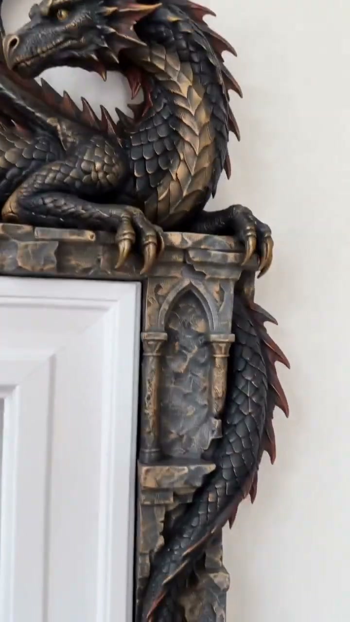 Sleeping Dragon Door Topper