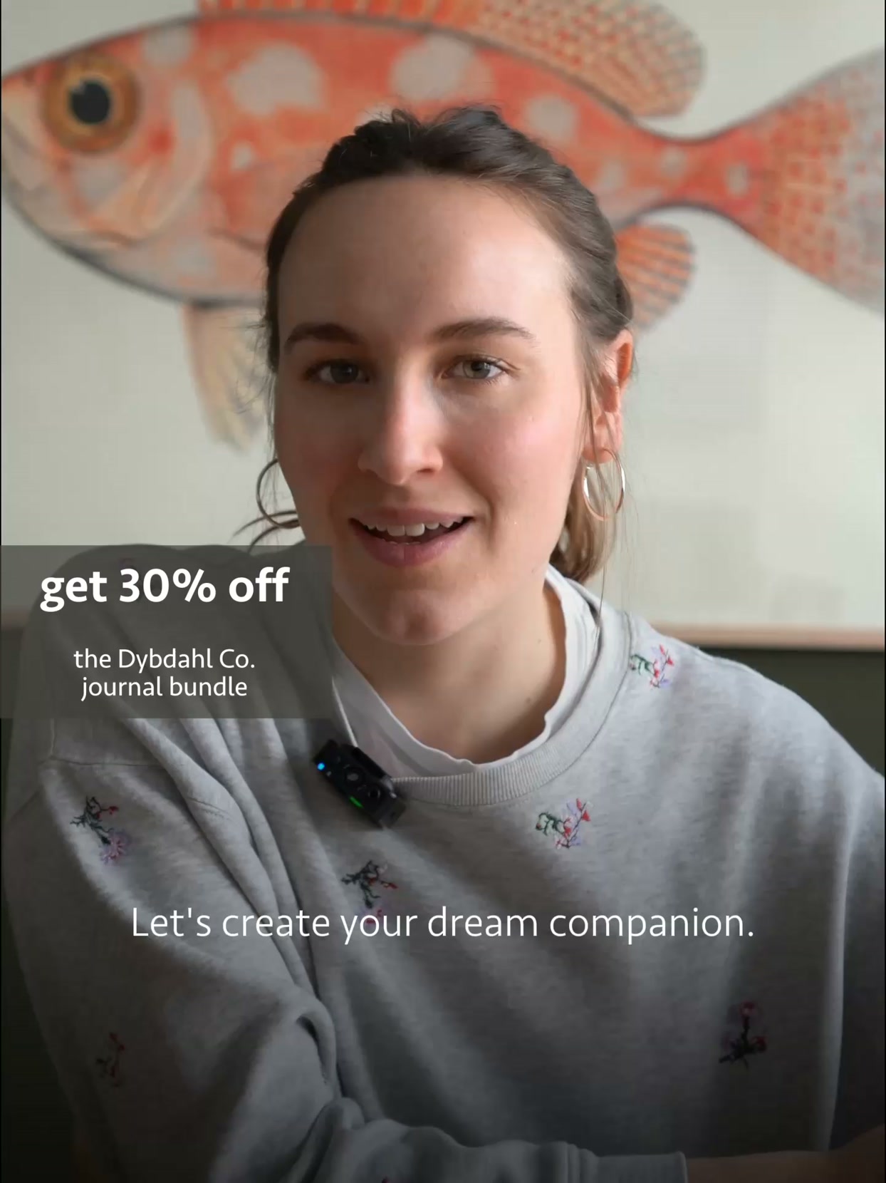 your first journal, 30% off