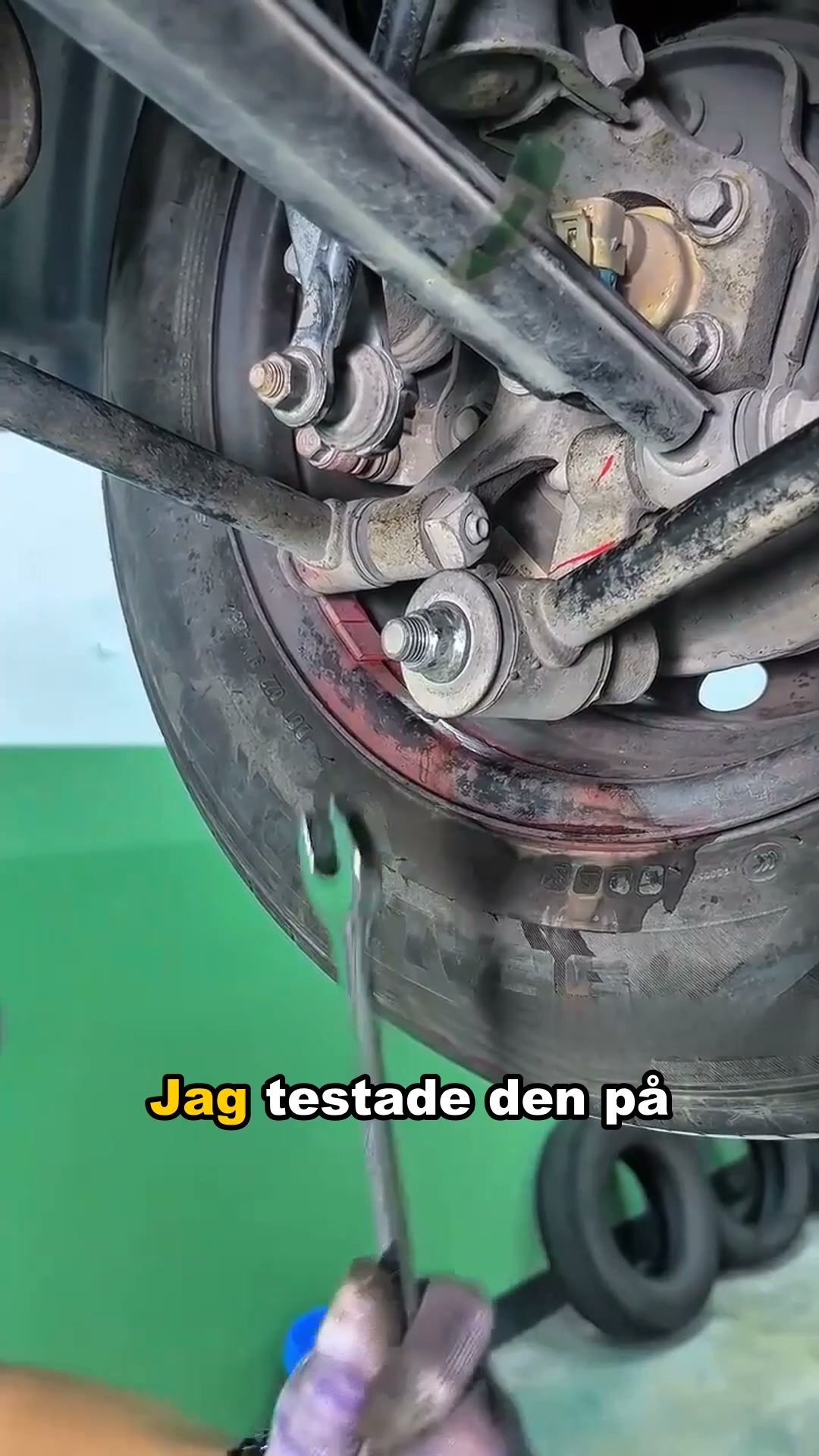 Nio hylsor i en. Ett vrid, rätt storlek.
