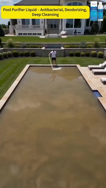 Poolwasser-Reinigungsflüssigkeit