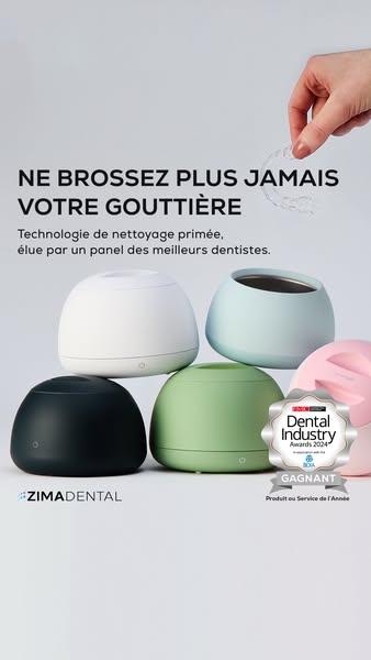 Recommandé par plus de 7000 dentistes