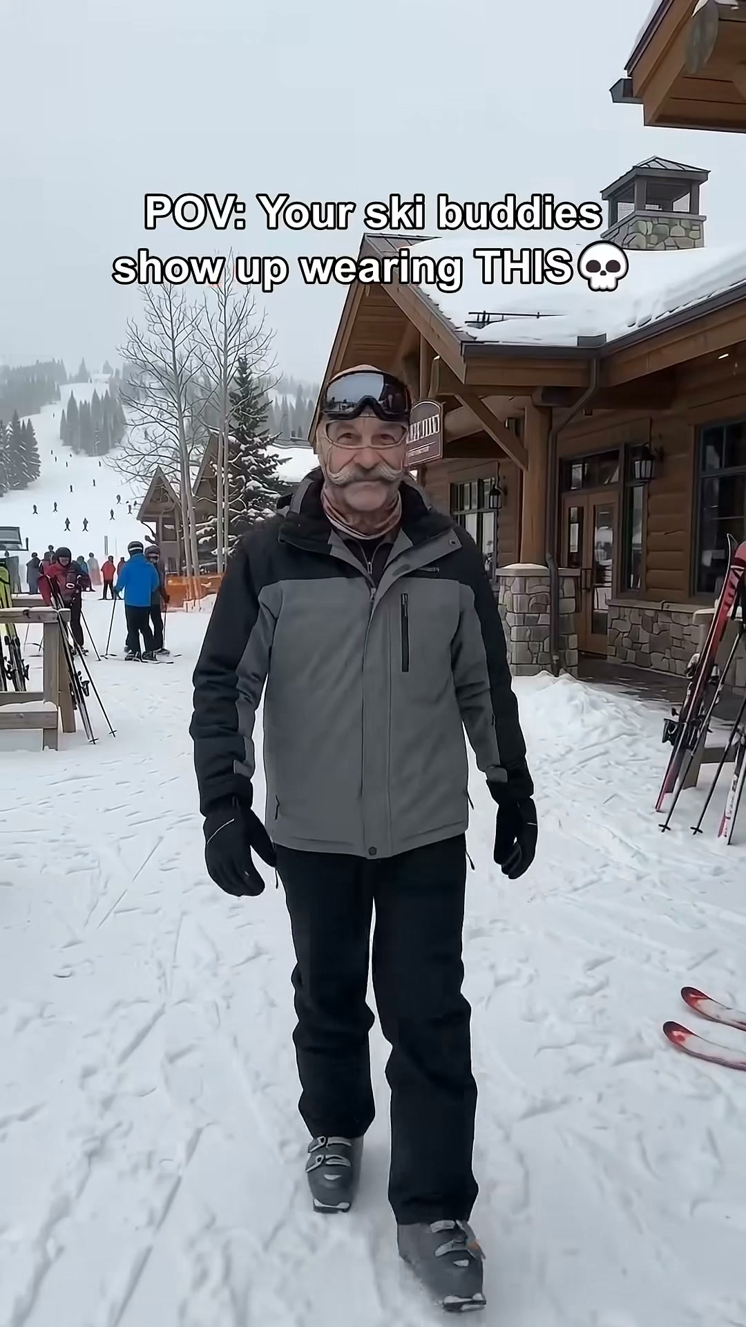 Funny Realistic Face Ski Mask