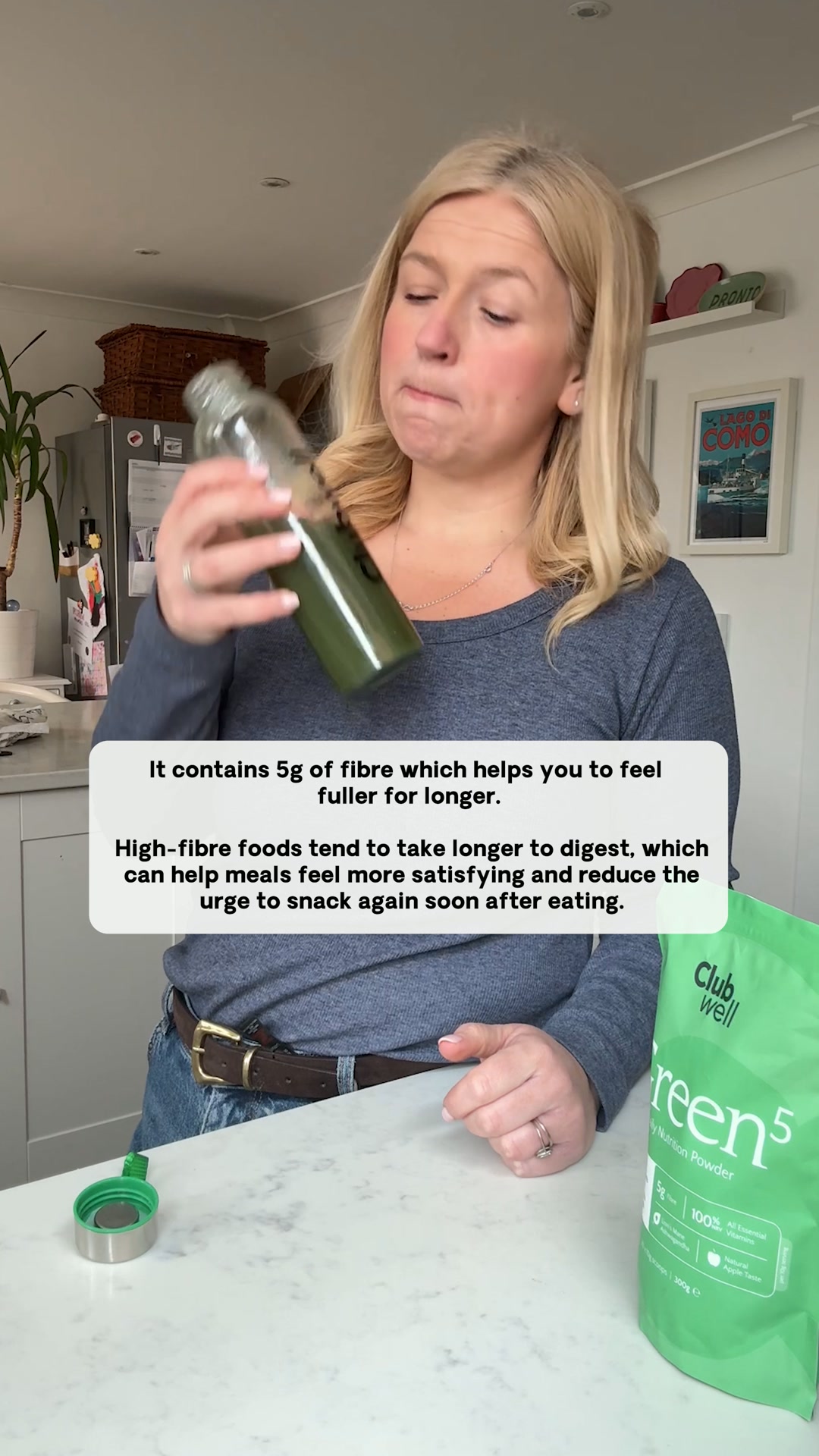 5g Prebiotic Fibre in every serving.