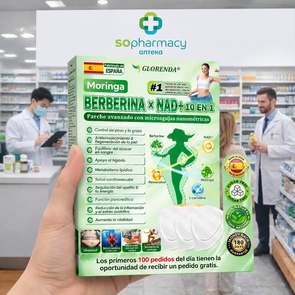1 parche al día, sin pastillas ni inyecciones Tu aliado natural para el control de peso