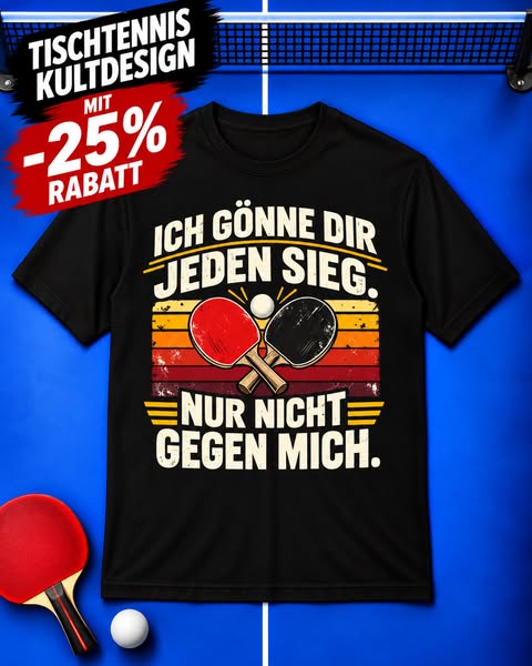 KULTIGE TISCHTENNIS DESIGNS!