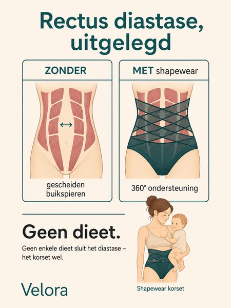 Een platte buik vanaf de eerste dag