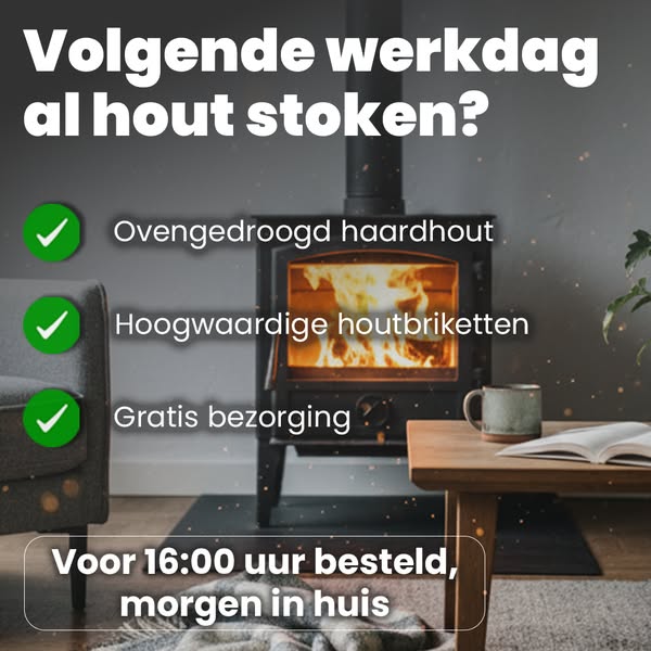 Haardhout kopen – ovengedroogd en gratis thuisbezorgd