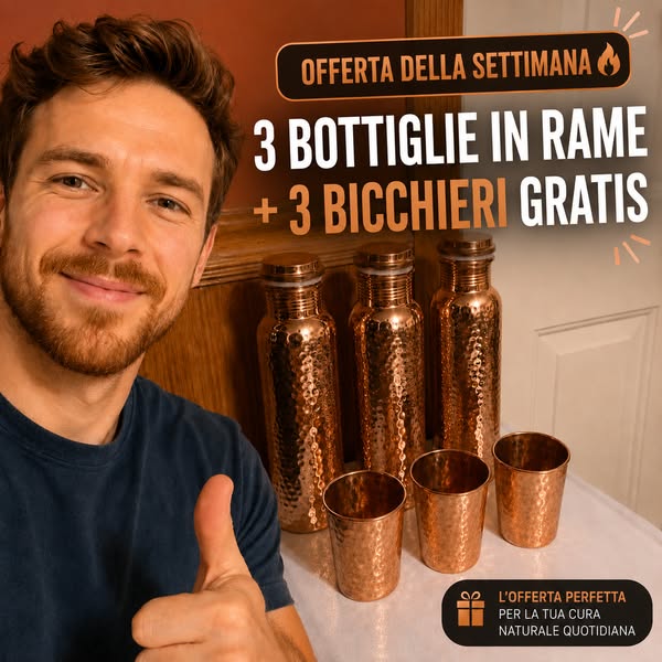 Puro rame. Garanzia a vita. Spedizione gratuita. Alma Pure™: l’investimento benessere che meriti.
