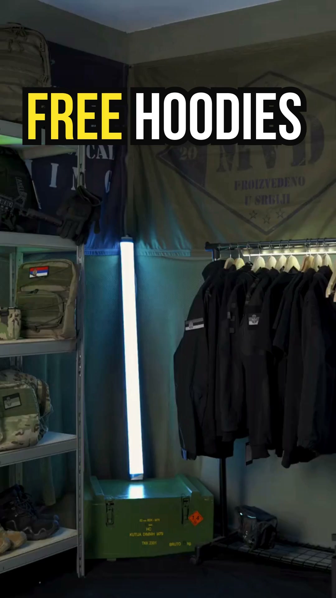 FREE HOODIES