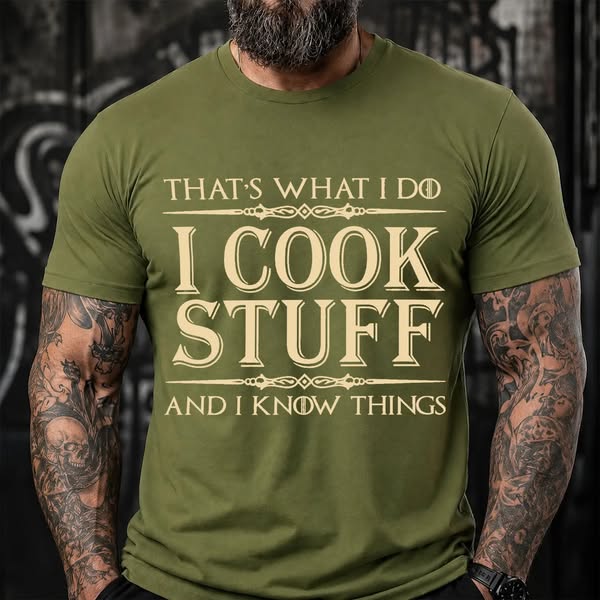 Cook Stuff & Know Things Tee