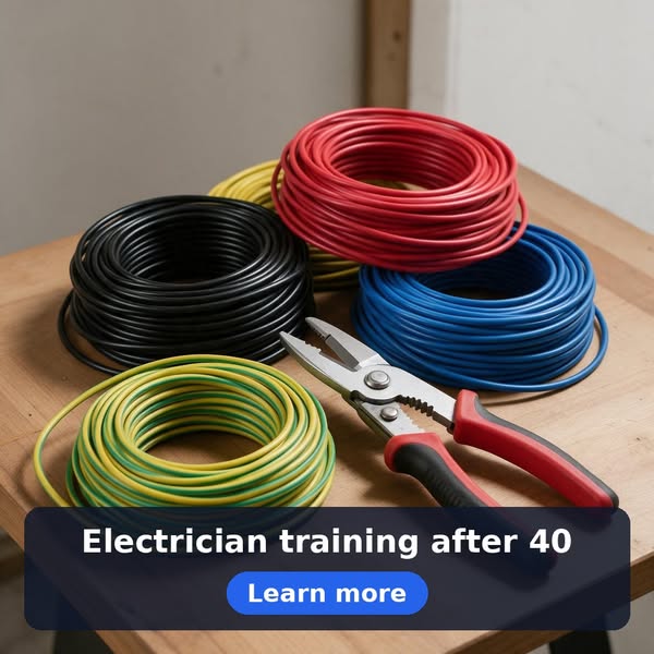 Electrician training after 40 - Learn more